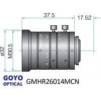 1/2-inch - 2/3-inch Format Compact High Resolution Megapixel Lens